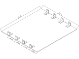 lightbox CAD schematic without tubes