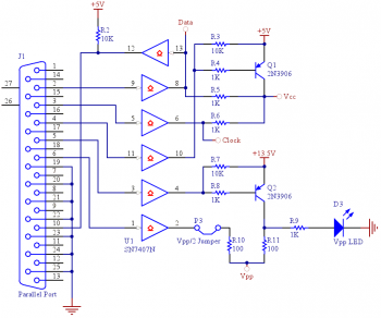 pic programmer electronic schematic